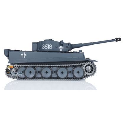 TOUCAN RC HOBBY Fast Free Shipping US Warehouse Henglong Metal 1/16 7.0 Upgraded RTR RC Tank German Tiger I 3818 Metal Tracks Wheels Infrared Combating System BB Shooting Unit