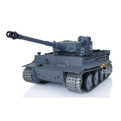 TOUCAN RC HOBBY Fast Free Shipping US Warehouse Henglong Metal 1/16 7.0 Upgraded RTR RC Tank German Tiger I 3818 Metal Tracks Wheels Infrared Combating System BB Shooting Unit
