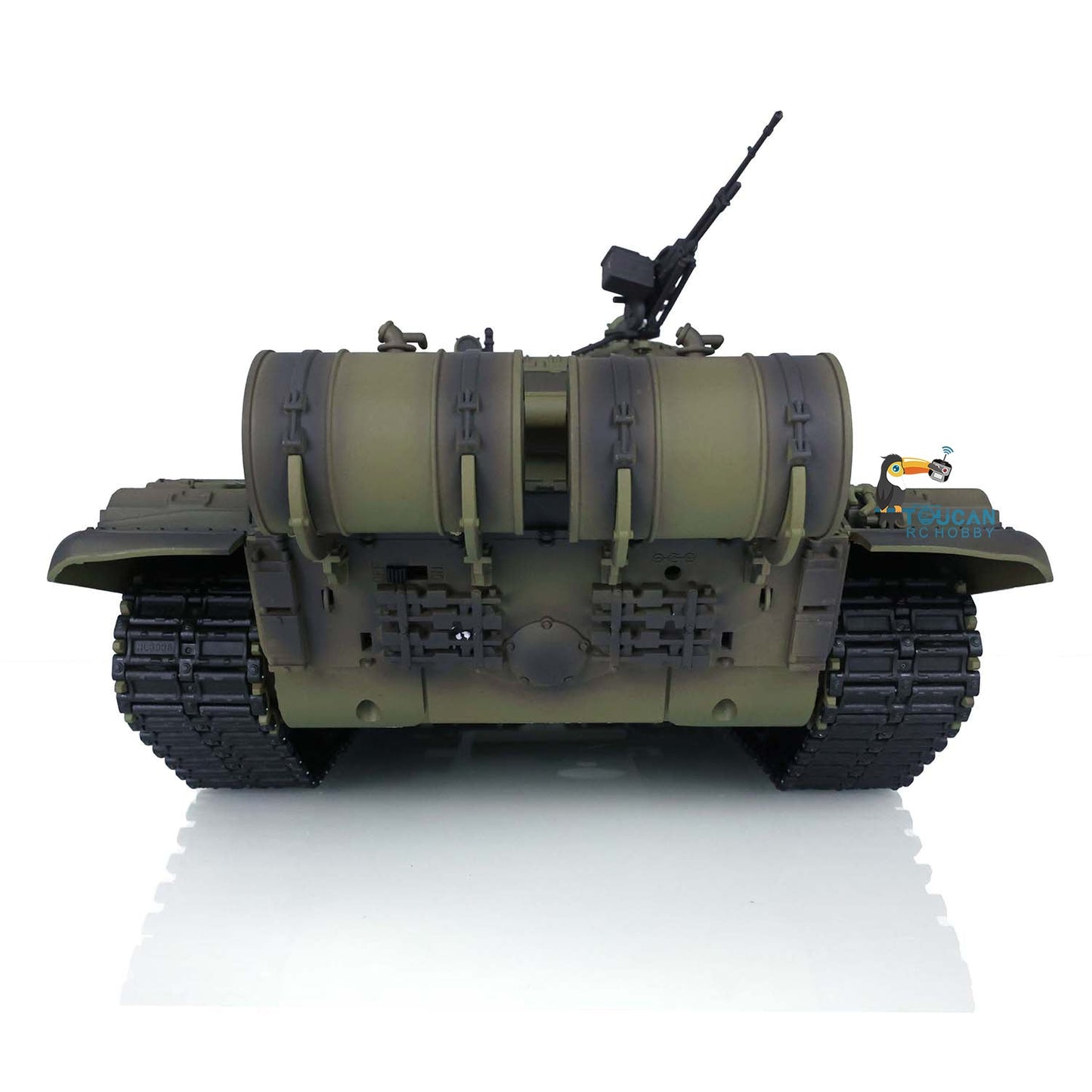 Henglong 2.4G 1/16 TK7.0 Plastic Russian T72 3939 RTR RC Tank with 360 Degrees Turret Red Eyes BB Unit Infrared Combat Smoke