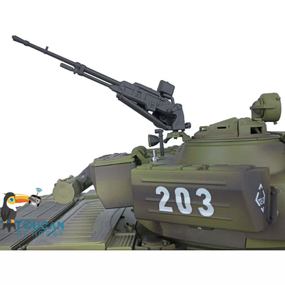 Heng Long 1/16 TK7.0 Plastic Soviet T72 RTR RC Tank 3939 with Steel Gearbox Armor 360 Degree Turret BB Infrared Combat Smoke