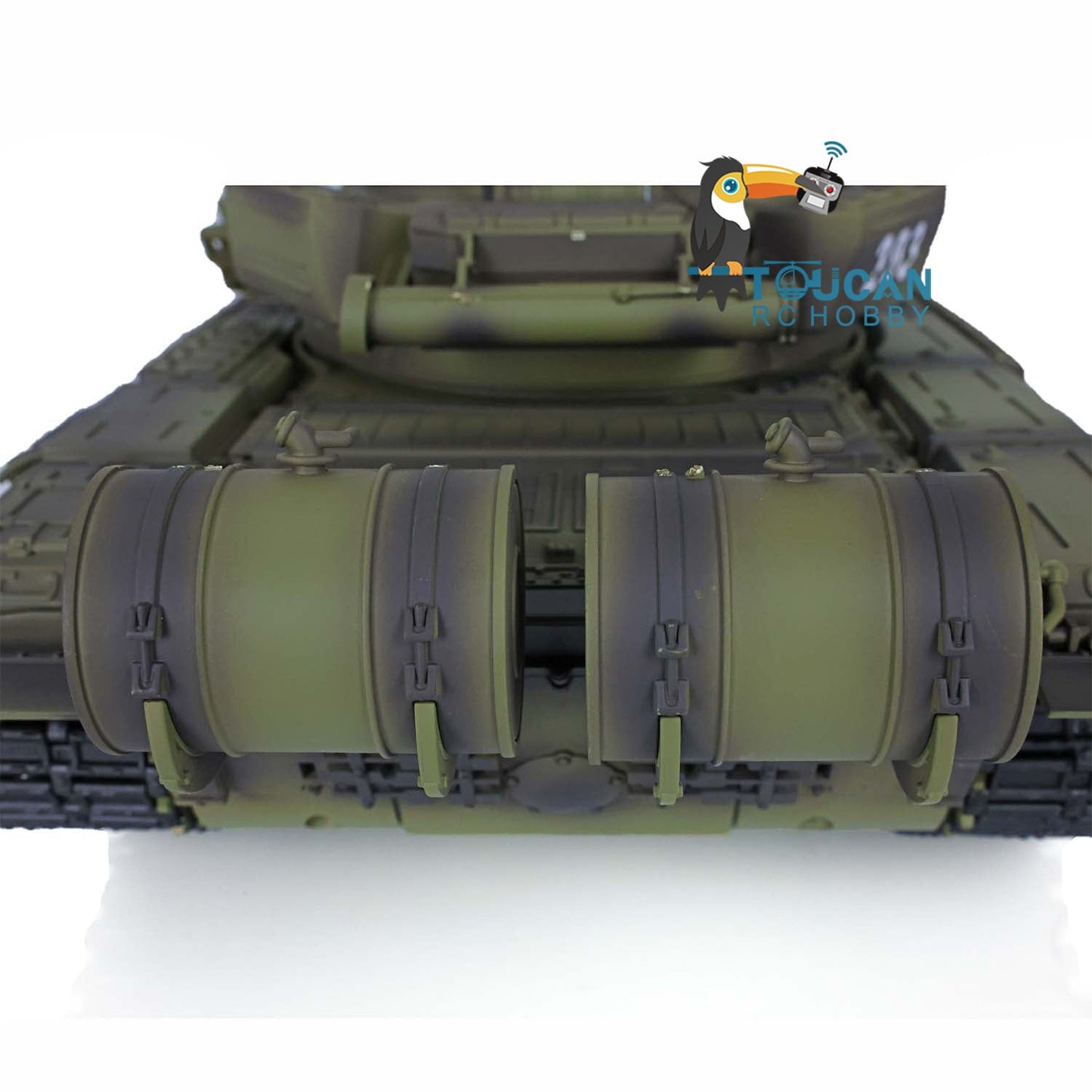 Henglong 2.4G 1/16 TK7.0 Plastic Russian T72 3939 RTR RC Tank with 360 Degrees Turret Red Eyes BB Unit Infrared Combat Smoke