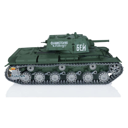 Heng Long TK7.0 1/16 T72 3939 Soviet Union KV-1 3878 RC Tank FPV 360 Degree Turret BB IR Metal Barrel Tracks Drive Idler Road Wheels