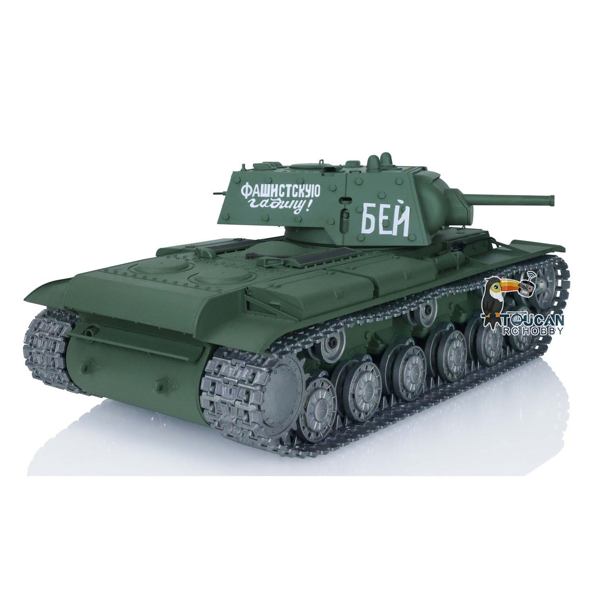 Heng Long TK7.0 1/16 T72 3939 Soviet Union KV-1 3878 RC Tank FPV 360 Degree Turret BB IR Metal Barrel Tracks Drive Idler Road Wheels