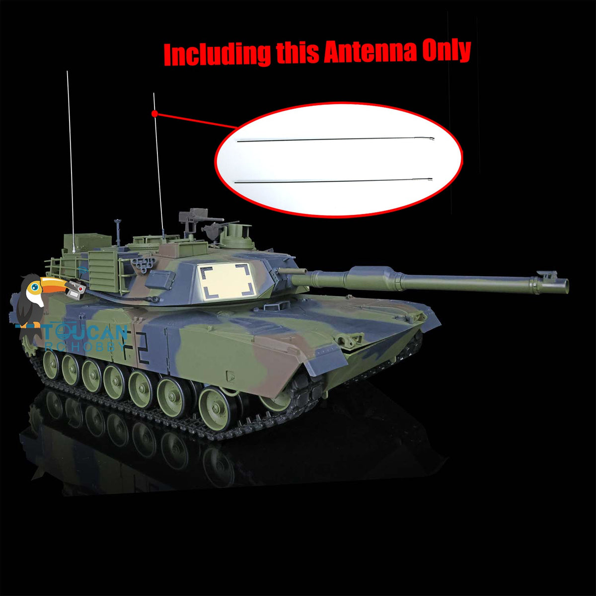 IN Stock Heng Long Common Parts 1Pair Antenna Decorative Universal for 1/16 RC Tank German Tiger I USA M4A3 Sherman Merkava DIY Models