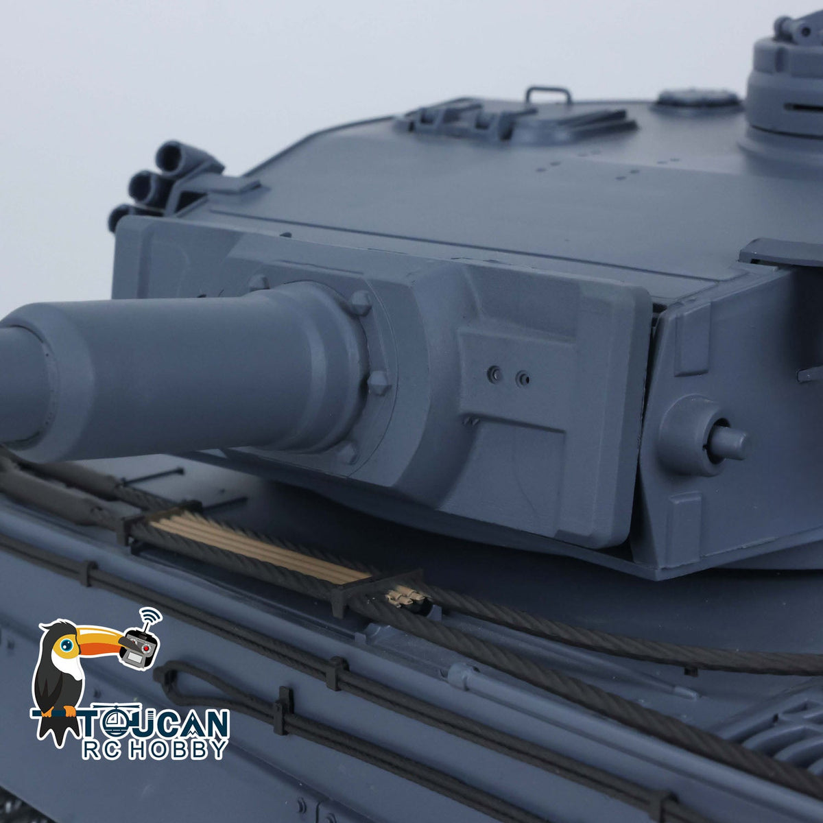 Henglong 1/16 TK7.0 German Tiger I RTR RC Tank 3818 with Barrel Recoil 360 Degrees Turret BB IR Smoke Metal Tracks Sprockets Idlers Road Wheels