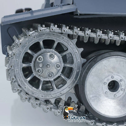 HengLong 1/16 German Tiger I RTR RC Tank 3818 with Barrel Recoil 360 Degrees Turret BB IR Smoke Metal Sprockets Idlers Road Wheels Chassis Plastic Hull