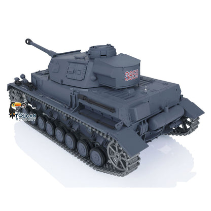 Henglong 1/16 TK7.0 Promotion German Panzer IV F2 3859 RTR RC Tank Smoke Infrared Combat BB Unit Metal Tracks Sprockets Idler Wheels Gearbox Barrel