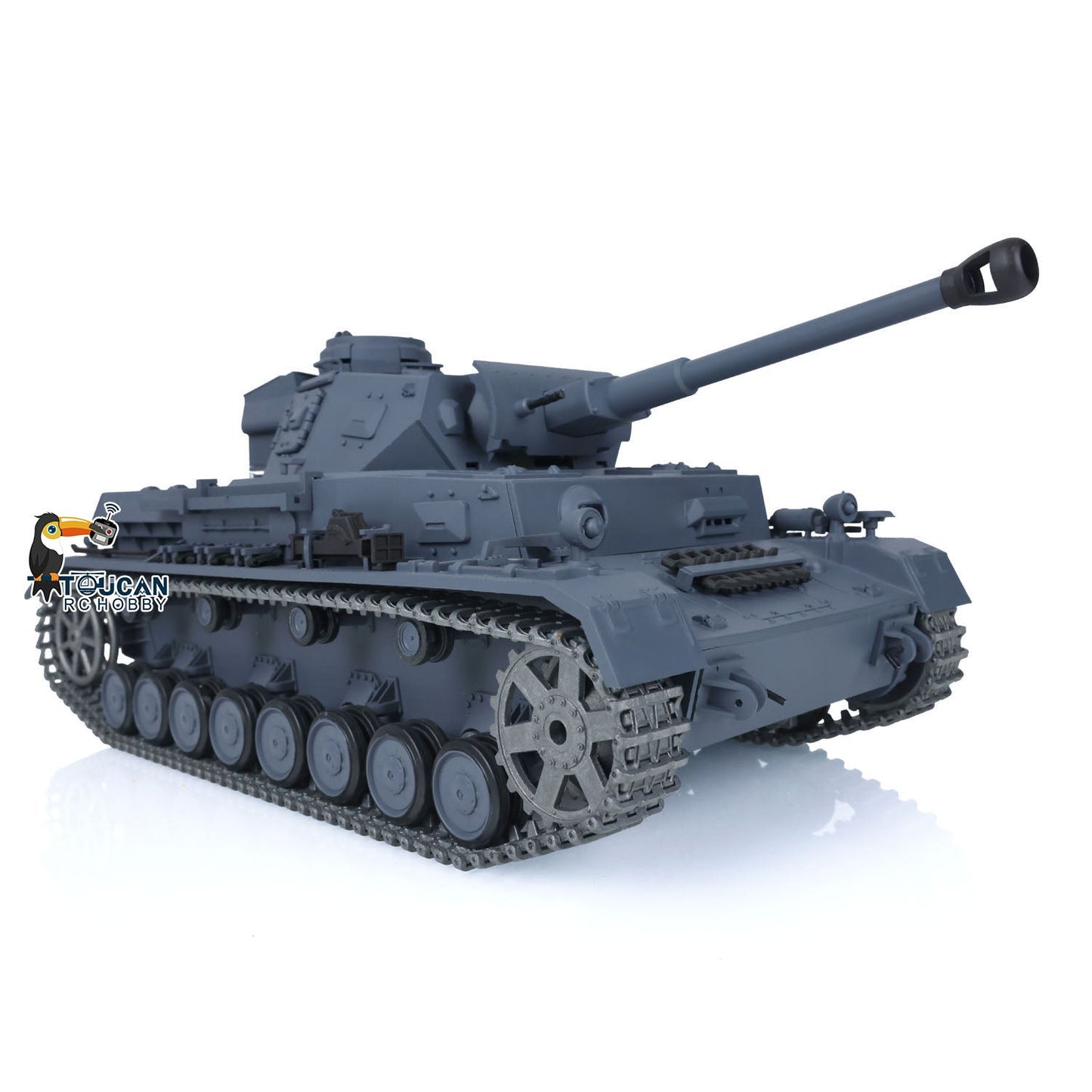 Henglong 1/16 TK7.0 Promotion German Panzer IV F2 3859 RTR RC Tank 360 Degrees Turret Smoke Infrared Combat BB Metal Barrel Tracks Sprockets Idlers Wheels