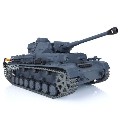 Henglong 1/16 TK7.0 Promotion German Panzer IV F2 3859 RTR RC Tank 360 Degrees Turret Smoke Infrared Combat BB Metal Barrel Tracks Sprockets Idlers Wheels