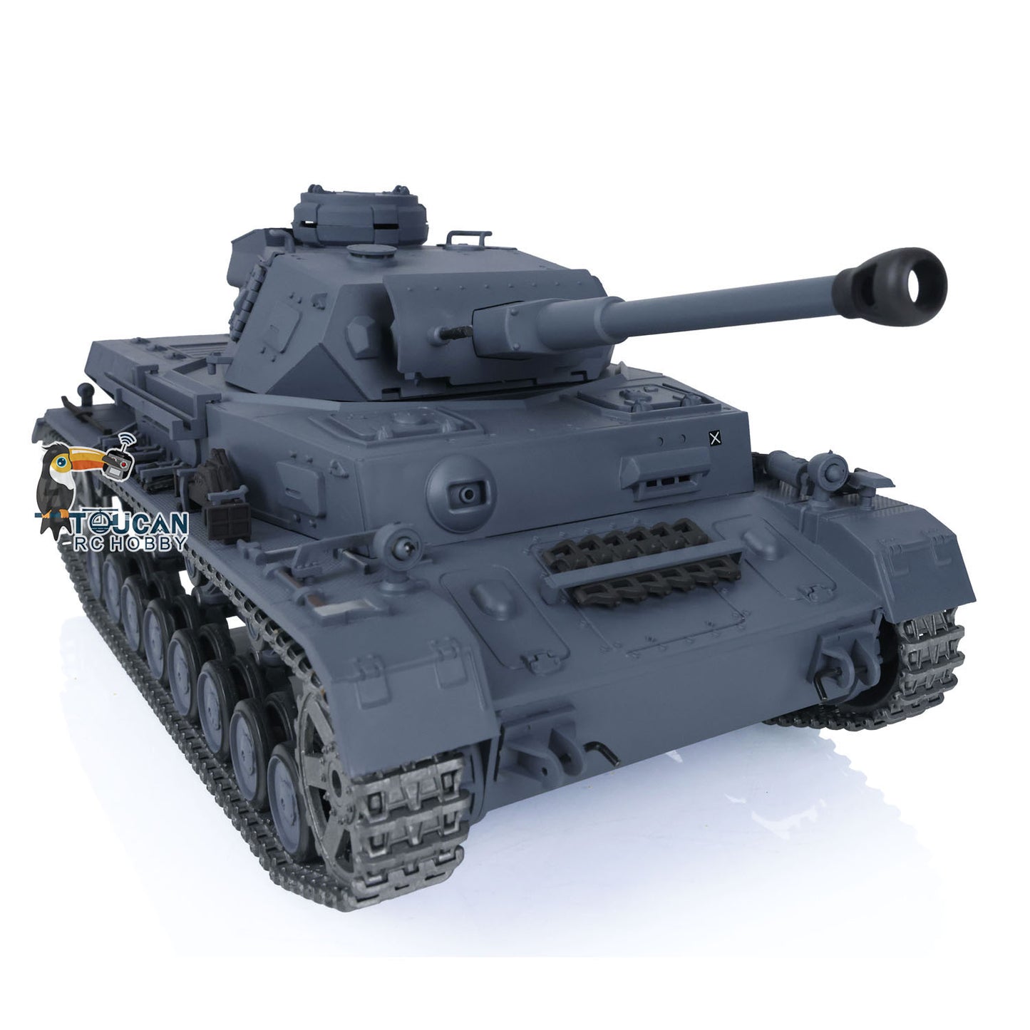 1/16 Maßstab TK7.0 Verbesserter Henglong Panzer IV F2 RTR RC FPV Modellpanzer 3859 360 Turmketten Kettenräder Leiträder Laufräder