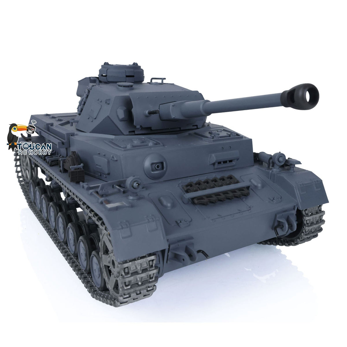 Henglong 1/16 TK7.0 Promotion German Panzer IV F2 3859 RTR RC Tank 360 Degrees Turret Smoke Infrared Combat BB Metal Barrel Tracks Sprockets Idlers Wheels