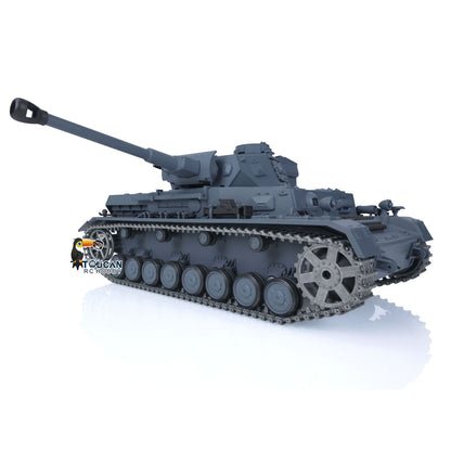 Henglong 1/16 TK7.0 Promotion German Panzer IV F2 3859 RTR RC Tank 360 Degrees Turret Smoke Infrared Combat BB Metal Barrel Tracks Sprockets Idlers Wheels