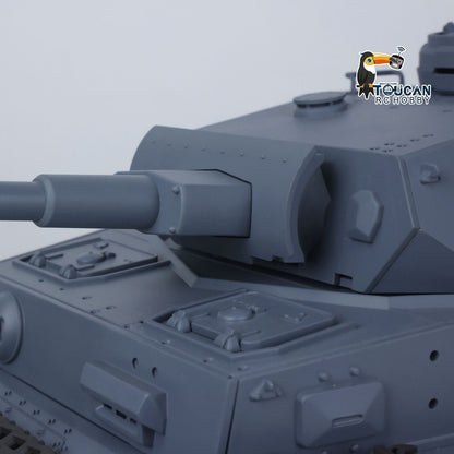 Henglong 1/16 TK7.0 Promotion German Panzer IV F2 3859 RTR RC Tank 360 Degrees Turret Smoke Infrared Combat BB Metal Barrel Tracks Sprockets Idlers Wheels