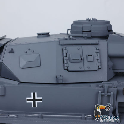 1/16 Maßstab TK7.0 Verbesserter Henglong Panzer IV F2 RTR RC FPV Modellpanzer 3859 360 Turmketten Kettenräder Leiträder Laufräder