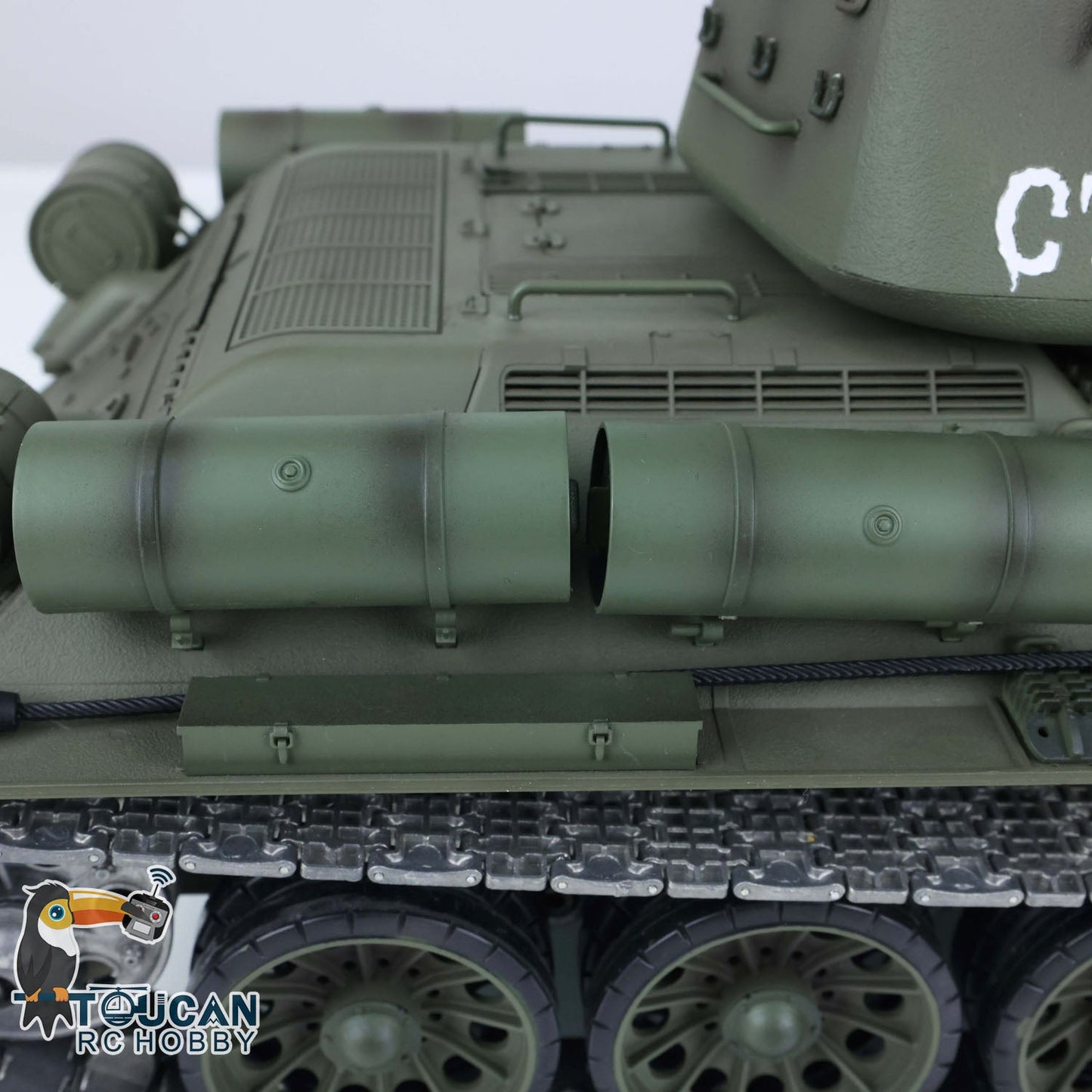 Henglong 1/16 TK7.0 Promotion Soviet Union T34-85 3909 RTR RC Tank BB Infrared Combat Smoke Metal Barrel Tracks Sprockets Idlers Wheels