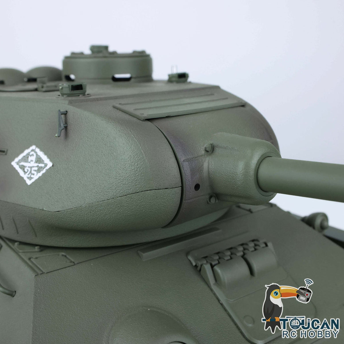 Henglong 1/16 TK7.0 Promotion Soviet T34-85 RTR RC Tank 3909 with 360 Degrees Turret BB Infrared Combat Smoke Metal Sprockets Idlers Wheels