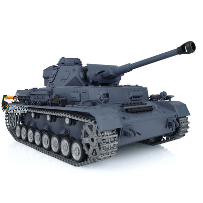 Henglong 1/16 TK7.0 Profession German Panzer IV F2 F RTR RC Tank 3858 3859 360 Degrees Turret FPV IR BB Smoke Metal Tracks Sprockets Idlers Road Wheels Gearbox