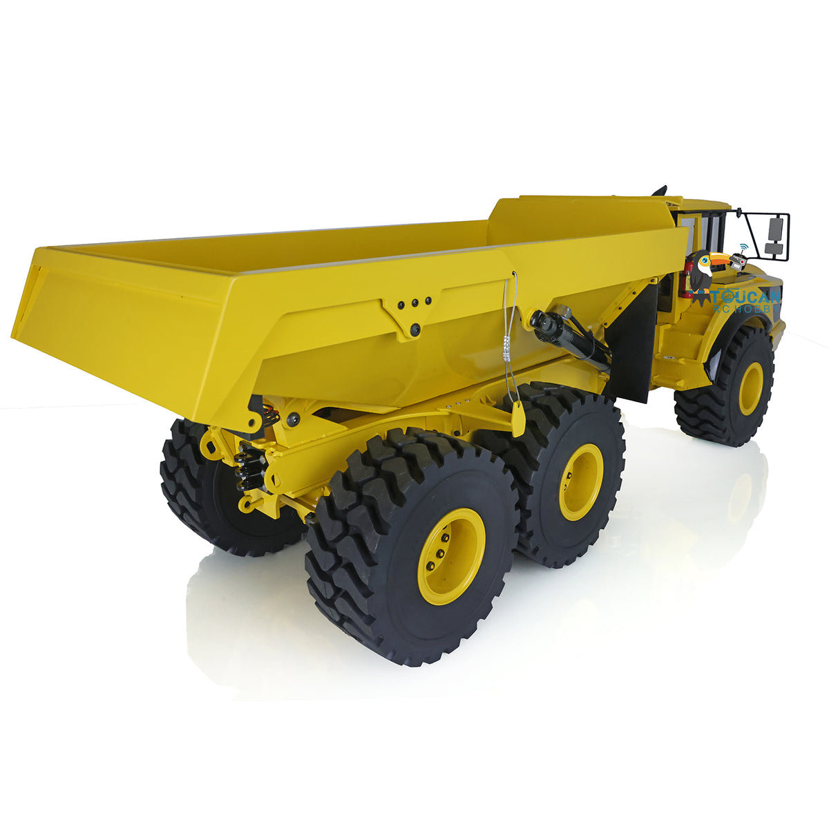XDRC-ArticulatedTruck 1/14 Metal RC Hydraulic Articulated Truck 6x6 Brushless Power w/Battery & Charger