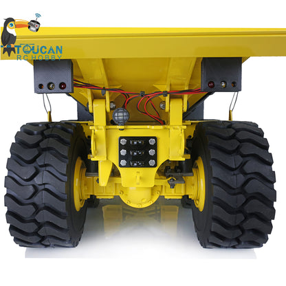 XDRC-ArticulatedTruck 1/14 Metal RC Hydraulic Articulated Truck 6x6 Brushless Power w/Battery & Charger