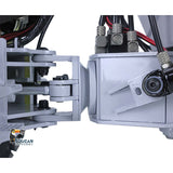 1/14 Metal 6x6 Hydraulic RC Articulated Truck Remote Control Tipper Dumper Model Motor ESC Lights Cylinder Construction Vehicle A40G