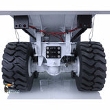 1/14 Metal 6x6 Hydraulic RC Articulated Truck Remote Control Tipper Dumper Model Motor ESC Lights Cylinder Construction Vehicle A40G