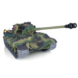 Fast Free Shipping 2.4G Henglong 1/16 7.0 Upgraded German King Tiger RTR RC Tank 3888A Metal Tracks Sprocket wheels Infrared Combating System