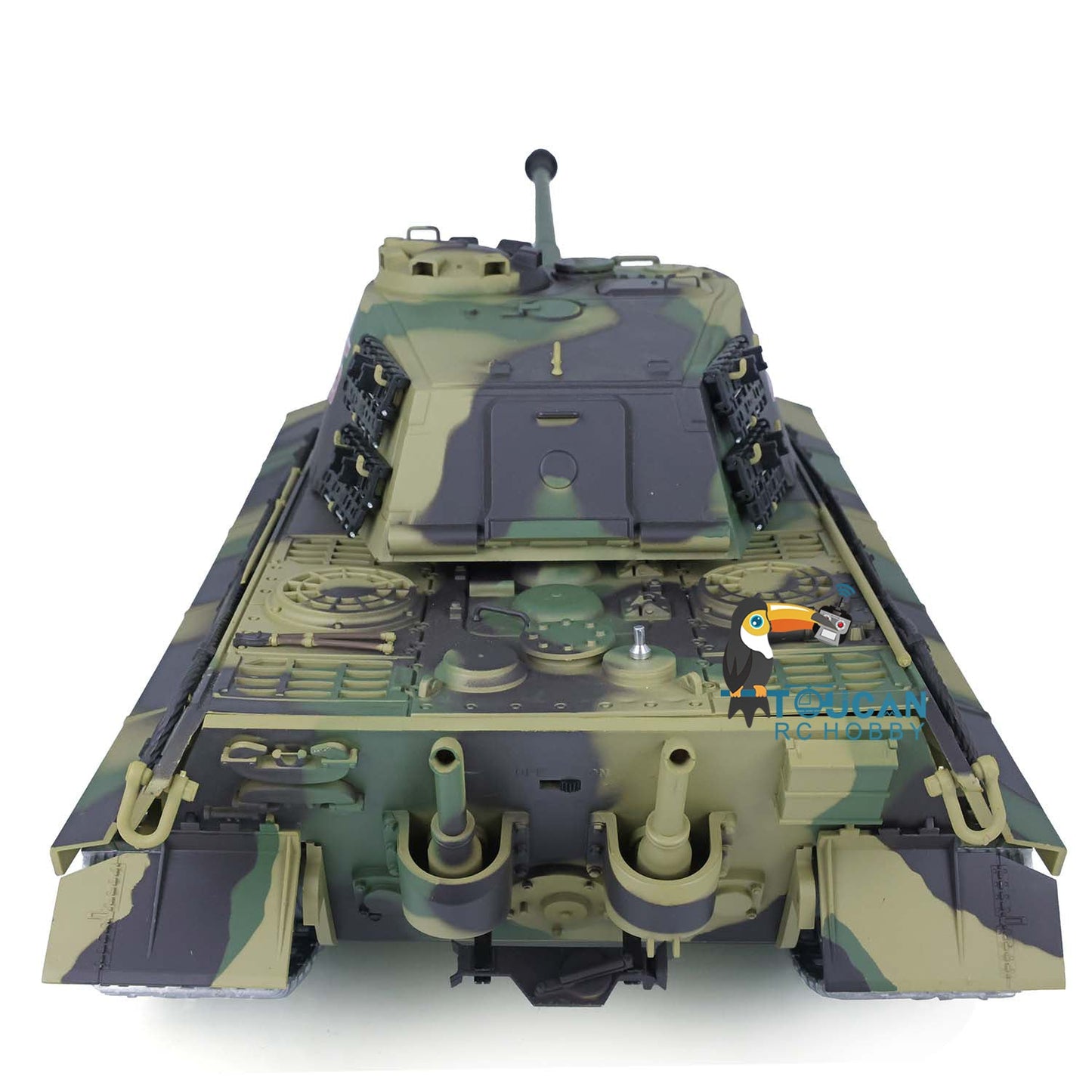 Henglong 1/16 TK7.0 German King Tiger 3888A German Leopard2A6 3889 RTR RC Tank Barrel Recoil BB IR Smoke Metal Idlers Sprockets Wheels Tracks