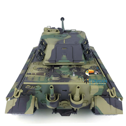 Henglong 1/16 TK7.0 German King Tiger 3888A German Leopard2A6 3889 RTR RC Tank Barrel Recoil BB IR Smoke Metal Idlers Sprockets Wheels Tracks