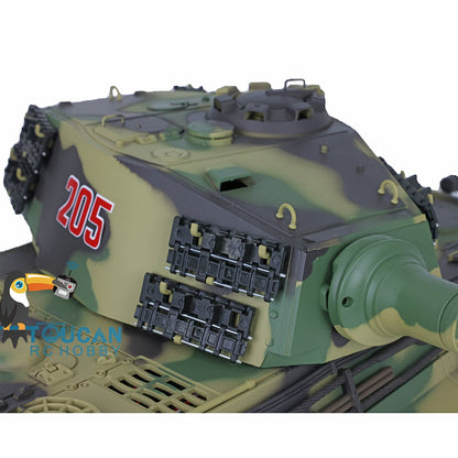 Henglong 1/16 TK7.0 German King Tiger 3888A German Leopard2A6 3889 RTR RC Tank Barrel Recoil BB IR Smoke Metal Idlers Sprockets Wheels Tracks