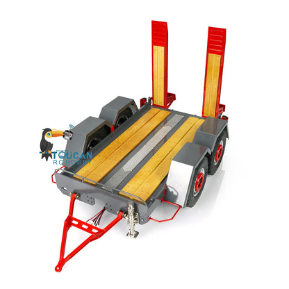 TOUCAN RC HOBBY Metal Trailer Plate for 1/14 LESU Aoue-LT5H LT5 Wheeled Tracked Skid-Steer Loader Remote Control Hydraulic Model Car