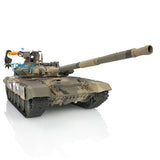 Henglong 1/16 Scale TK7.0 T90 RC RTR BB IR Tank 3938 FPV 360 Turret Steel Gearbox Plastic Tracks Sprockets Idlers Smoke Sound