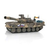 Henglong 1/16 Scale TK7.0 T90 RC RTR BB IR Tank 3938 FPV 360 Turret Steel Gearbox Plastic Tracks Sprockets Idlers Smoke Sound