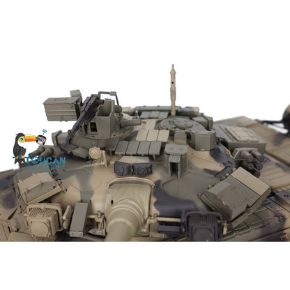 Henglong 1/16 TK7.0 Plastic Russian T90 RTR RC Tank 3938 with 360 Degrees Turret Smoke Sound Light BB Infrared Combat