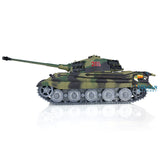Free Fast Shipping Henglong 1/16 7.0 Customized King Tiger RC Tank 3888A Metal Wheels Barrel Recoil BB Shooting Military Model