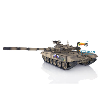 Henglong 2.4G 1/16 TK7.0 Plastic Russian T90 3938 RTR RC Tank with BB Unit Infrared Combat Sound Light System Smoke