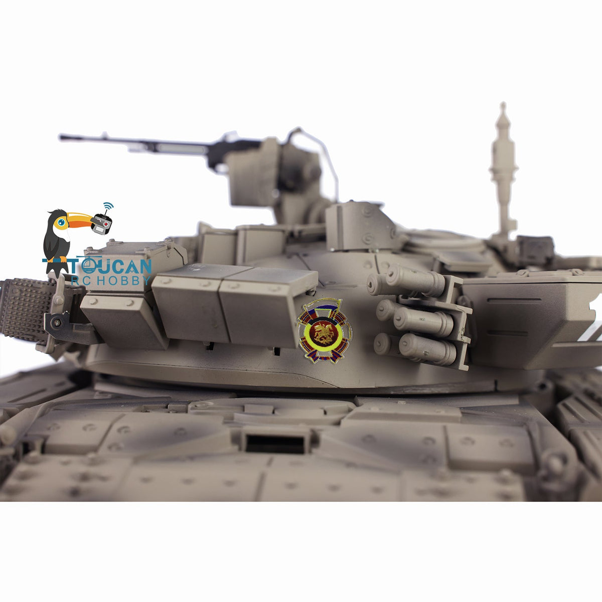 Henglong 1/16 TK7.0 Profession Russia T90 3938 RTR RC Tank with 360 Degrees Turret BB IR Smoke Metal Tracks Sprockets Idlers Road Wheels Gearbox