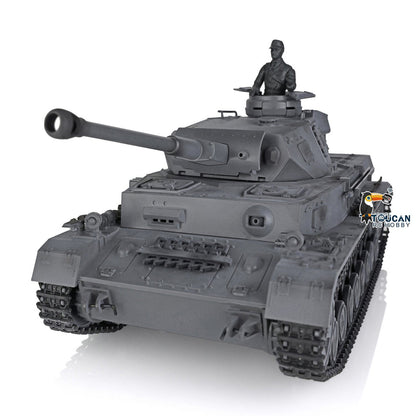 Henglong 1/16 TK7.0 Promotion German Panzer IV F2 3859 RTR RC Tank Smoke Infrared Combat BB Unit Metal Tracks Sprockets Idler Wheels Gearbox Barrel