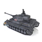 Henglong 1/16 TK7.0 Promotion 3859 German Panzer IV F2 RTR RC Tank IR BB 360 Degrees Turret Smoke Metal Barrel Tracks Sprockets Idlers Road Wheels Gearbox