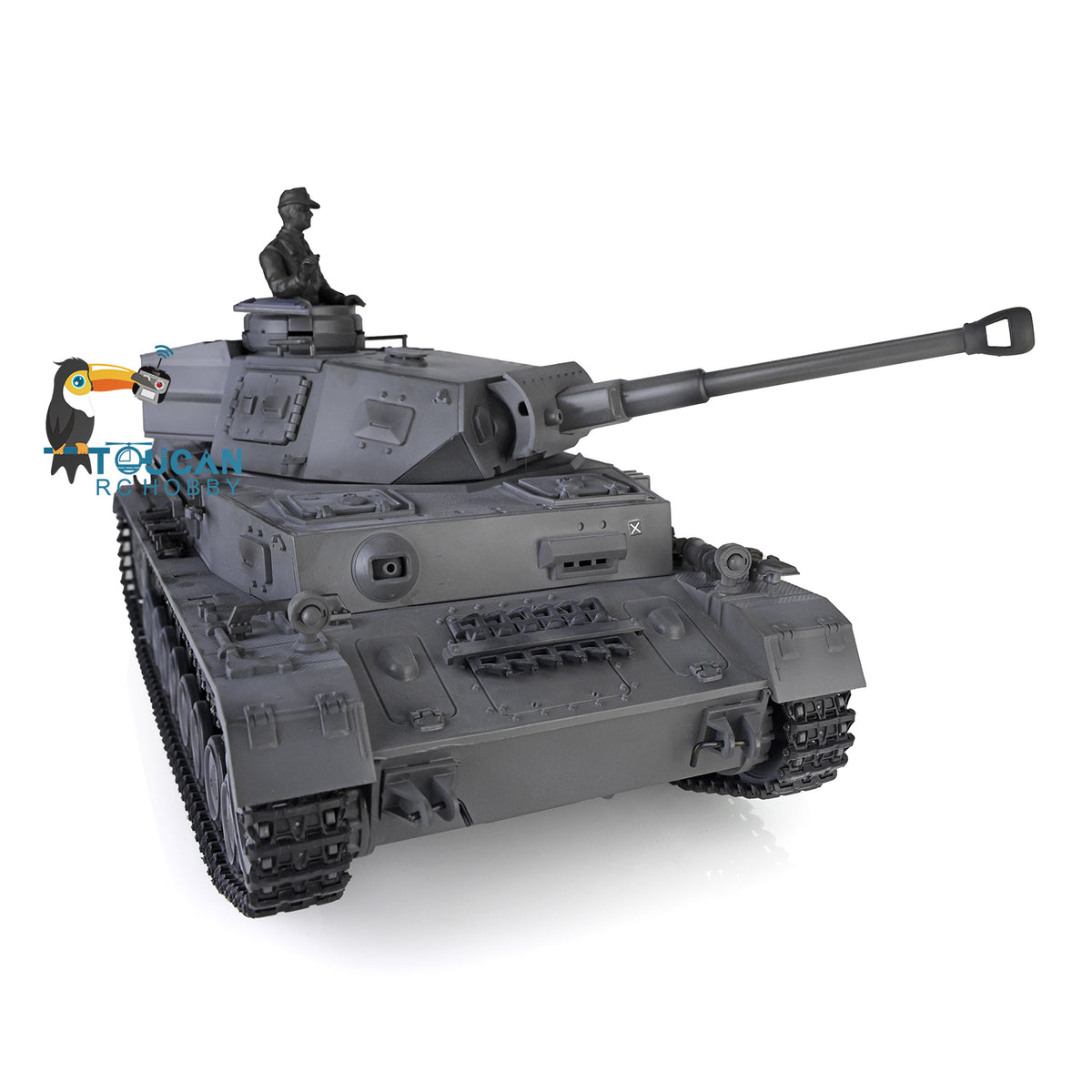 1/16 Maßstab TK7.0 Verbesserter Henglong Panzer IV F2 RTR RC FPV Modellpanzer 3859 360 Turmketten Kettenräder Leiträder Laufräder