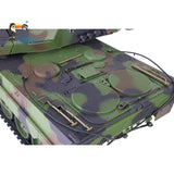 2,4 GHz Henglong 1/16 TK7.0 Kunststoff Leopard2A6 Ready To Run Ferngesteuerter Panzer 3889 mit 360° Turmketten Kettenräder Leiträder