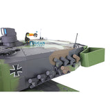 2,4 GHz Henglong 1/16 TK7.0 Kunststoff Leopard2A6 Ready To Run Ferngesteuerter Panzer 3889 mit 360° Turmketten Kettenräder Leiträder
