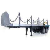 Fast Free Shipping TOUCAN 1/14 2Axle RC Tractor Flatbed Semi Trailer Truck for DIY Mode Simulation Vehicle