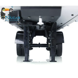 Fast Free Shipping TOUCAN 1/14 2Axle RC Tractor Flatbed Semi Trailer Truck for DIY Mode Simulation Vehicle