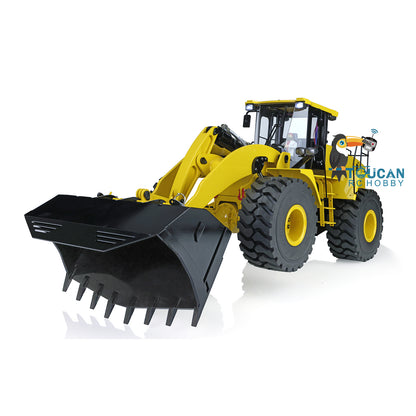 TOUCAN RC HOBBY Fast  Free Shipping Metal 1/14 Hydraulic WA470 Loader 980L RTR Radio Control Model ESC Motor Servo Lights Sound Battery Charger