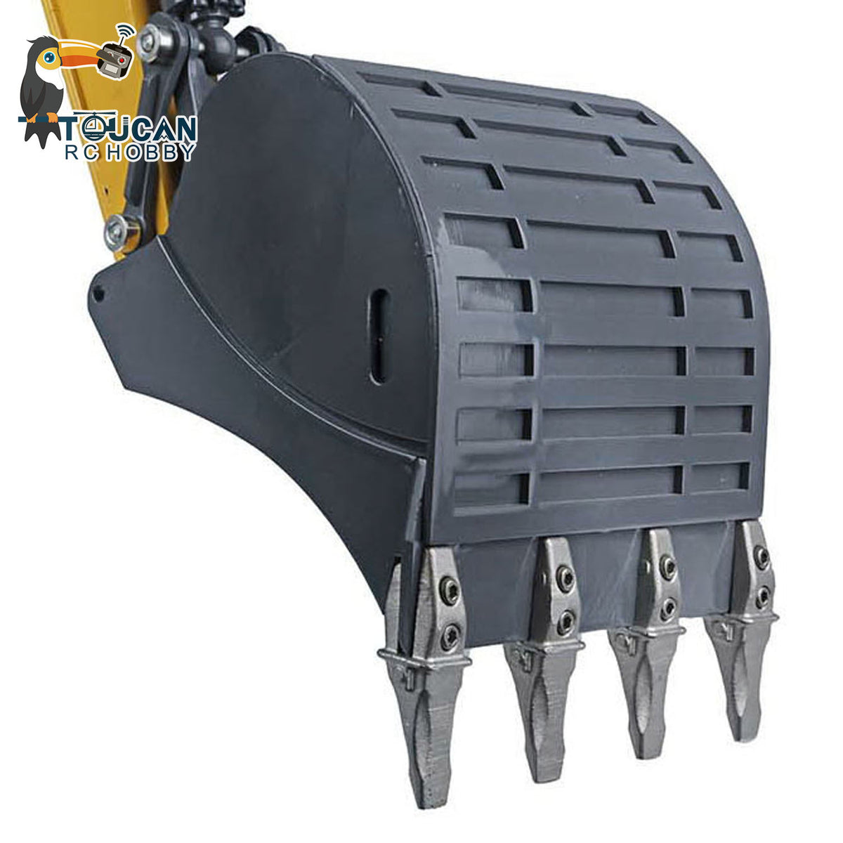 Metal Radio Control Truck Parts Bucket Bearing Wheels Grab for 1/14 RC Hydraulic Excavator 945 Digger Toys Model for Adults