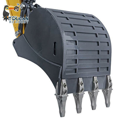 Metal Radio Control Truck Parts Bucket Bearing Wheels Grab for 1/14 RC Hydraulic Excavator 945 Digger Toys Model for Adults