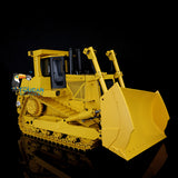 Fast  Free Shipping 1/14 Metal RC Hydraulic Bulldozer Remote Control DXR2 Model RTR D10T Tracked Dozer Light 3T Sound System