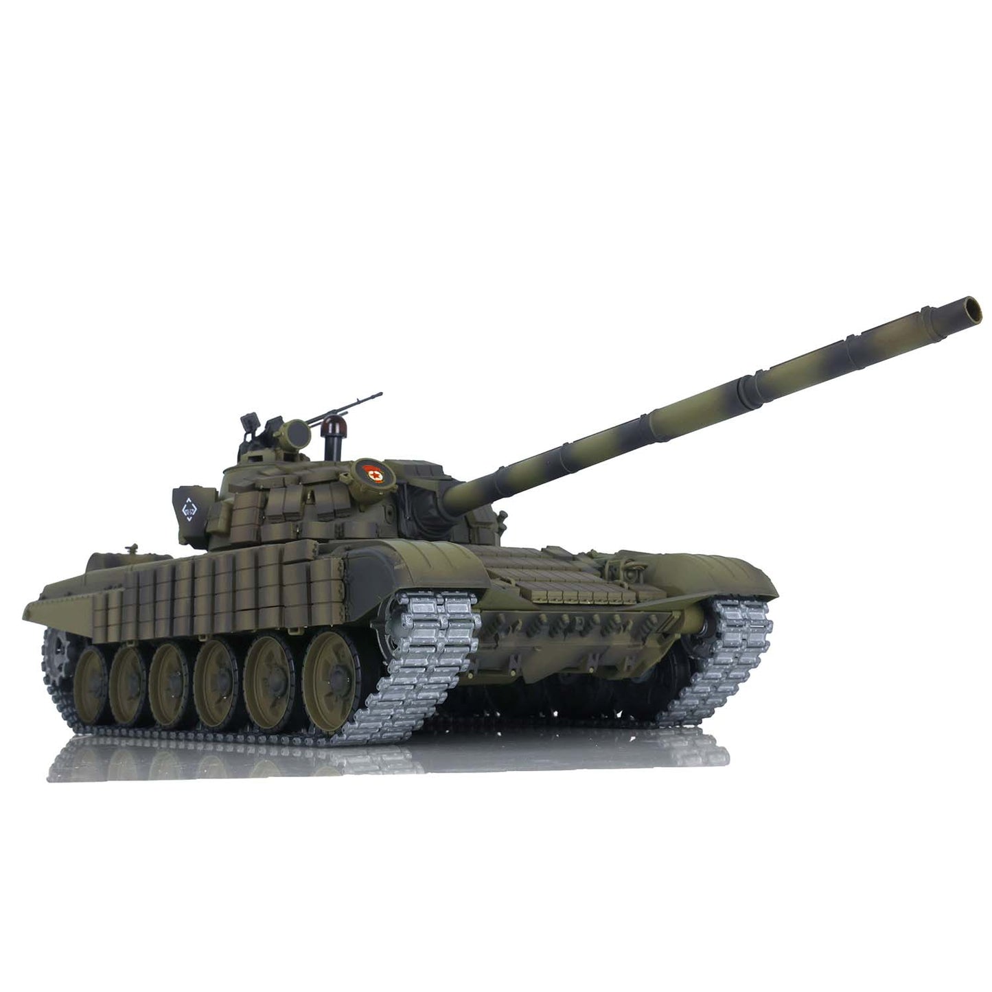 Henglong 1/16 TK7.0 Promotion 3939 Russian T72 RTR RC Tank with Armored BB IR Smoke 360 Degrees Turret Metal Gearbox Tracks Sprockets Idlers Wheels