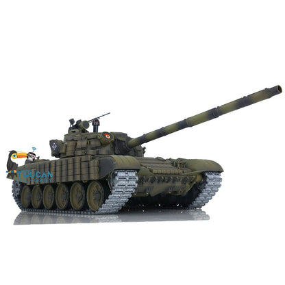 Henglong 1/16 TK7.0 Promotion Metal Russian T72 3939 RTR RC Tank with Armor FPV 360 Degrees Turret BB IR Smoke Metal Sprockets Wheels Tracks Steel Gearbox