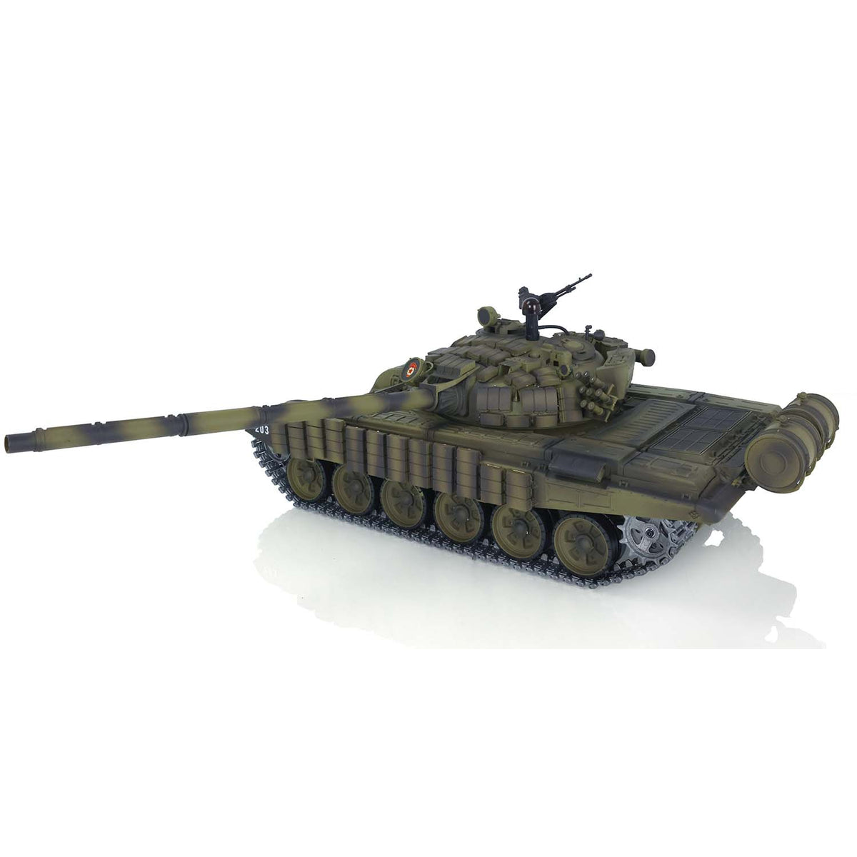Henglong 1/16 TK7.0 Promotion 3939 Russian T72 RTR RC Tank with Armored BB IR Smoke 360 Degrees Turret Metal Gearbox Tracks Sprockets Idlers Wheels